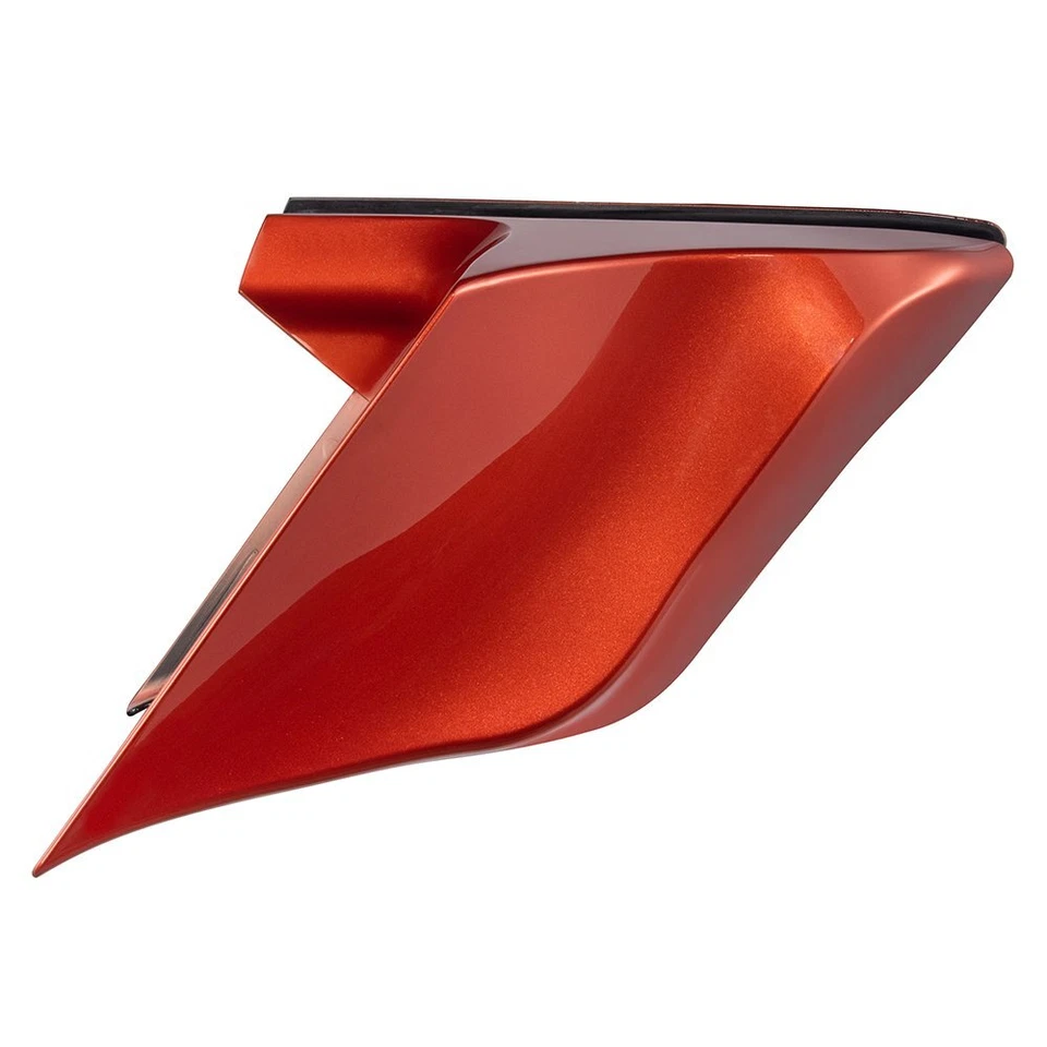 Painel de tampa lateral extensível laranja Sedona para 09-13 Harley FLHR FLHXS FLTRX - Imagem 2 de 4