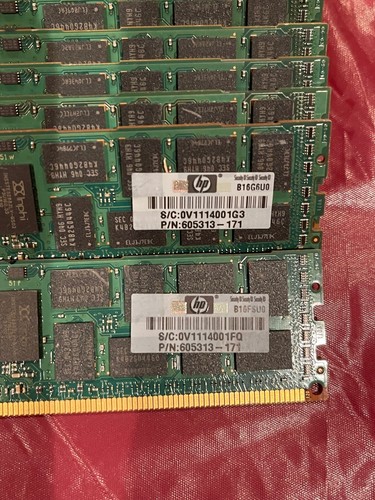 8GB 605313-071 Samsung M393B1K70CH0-YH9Q5 2Rx4 DDR3-1333 PC3L-10600R ECC REG  - Picture 3 of 3