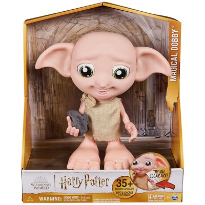 Interactive Magical Dobby 8.5 Inch Figure With Sounds Phrases And