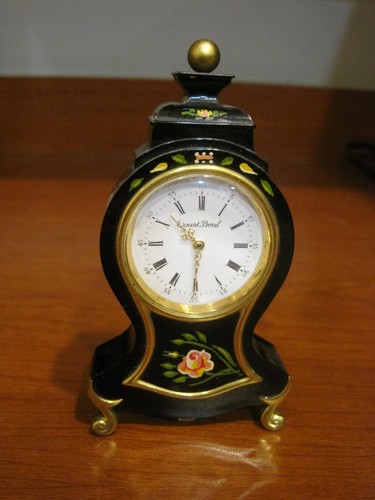 Vintage Ernest Borel Earliest piece Excellent condition small Clock.3"3/4X2" - Picture 5 of 6