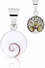 PLANETYS Ciondolo Occhio di Santa Lucia Argento Sterling 925 PLANETYS Ciondolo Occhio di Santa Lucia Argento Sterling 925