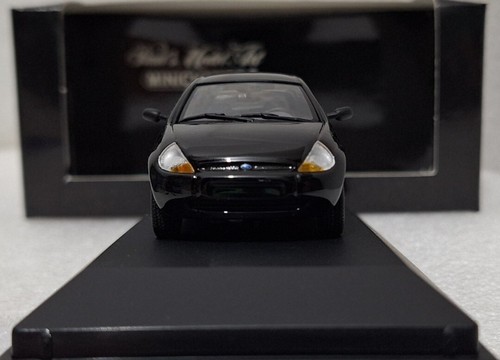 Ford KA 1997 Nero 1:43 Minichamps 430086402 ESTREMAMENTE RARO!! - Foto 12 di 16