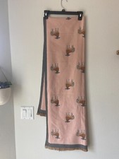 Cashmere Blend Throw Blanket 74X26 