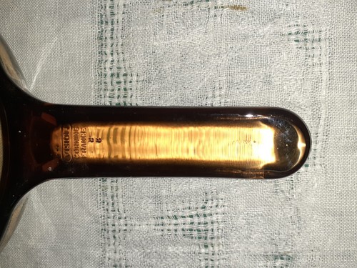 Corning Amber Visions Waffle Bottom 7" Skillet France - Picture 3 of 3