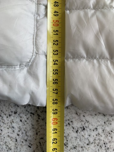 Mabrun Wende Daunen Jacke Sehr Schön!! Größe IT 42 / S Grau - Weiß Neu - Bild 9 von 9