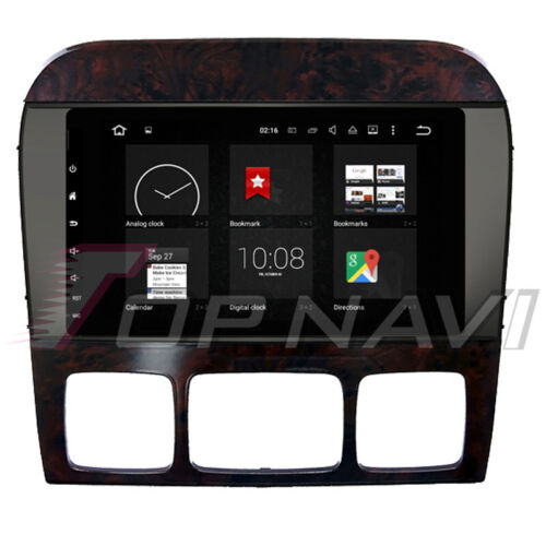 Androind 10.0 Car Stereo Radio For Benz S W220 1998-2005 GPS Navigation 4G WIFI - Picture 2 of 12