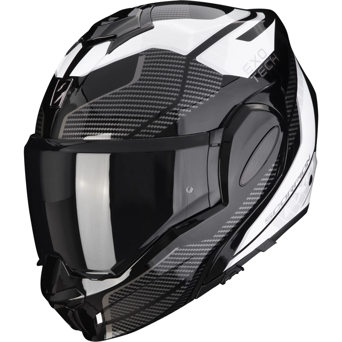 Scorpion Flip up Helmet Exo Tech Evo Animo XS Motorcycle Helmet