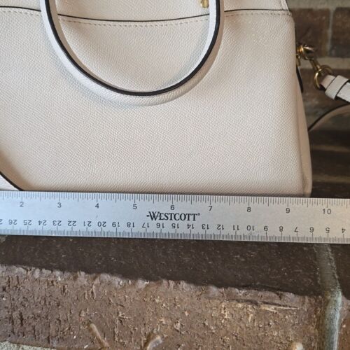 Cartera de mano Coach Mini Lillie blanca - Imagen 8 de 10