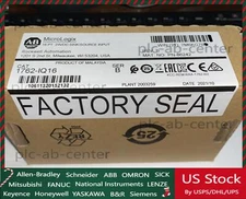 Allen Bradley 1762-IQ16 MicroLogix 16-PT. 24VDC SINOURCE Input Module 1762IQ16