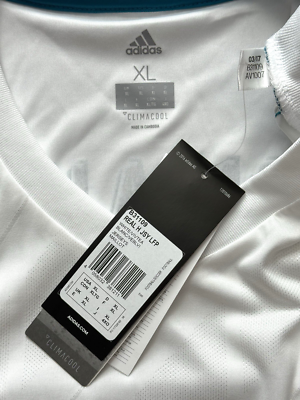 2017/18 Real Madrid Home Jersey #7 Ronaldo XL adidas Soccer La