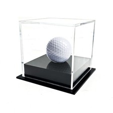 Golf Ball Display Case, Clear Acrylic Golf Ball Showcase for Hole in one Ball