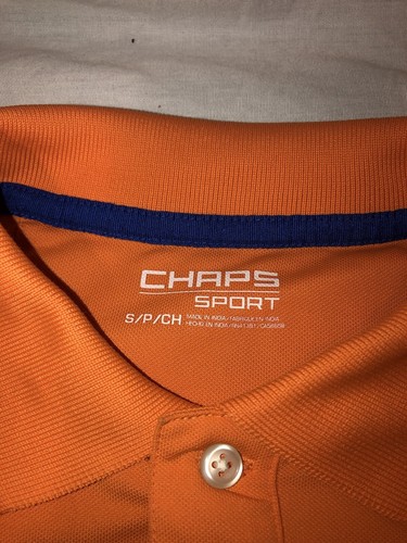 Men’s Chaps Sports Miami Dolphins Patch SS Polo Shirt Size Small - Picture 4 of 7