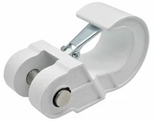 Royal Hooks Billet Aluminum Show Hook D-Ring Recovery Hook White RHO-12019-WH