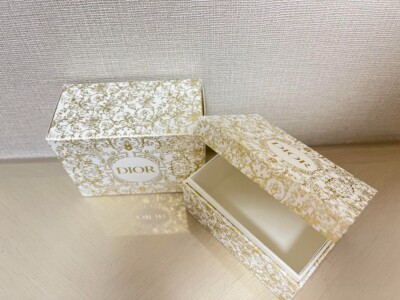 Dior ホリデー BOX Dior Holiday Gift 2023 Jewelry Box Authentic Novelty 7 x 9.5
