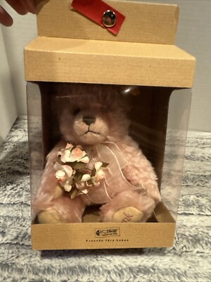 STK 65 Steiff Teddybär Muttertag 20 cm aus Mohair 028137