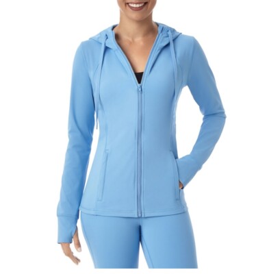 Member's Mark Ladies Everyday 4 Way Stretch Full Zip Hooded