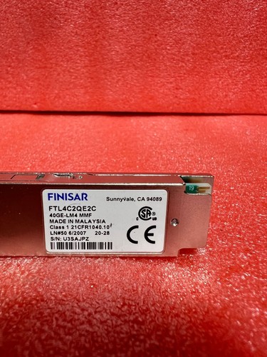Transceptor óptico Finisar FTL4C2QE2C 40GE-LM4 MMF QSFP - Imagen 2 de 3