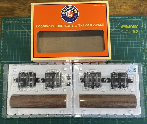 Lionel 6-82849 O Logging Disconnect Car w/Load (Pack of 2) - Picture 2 of 3