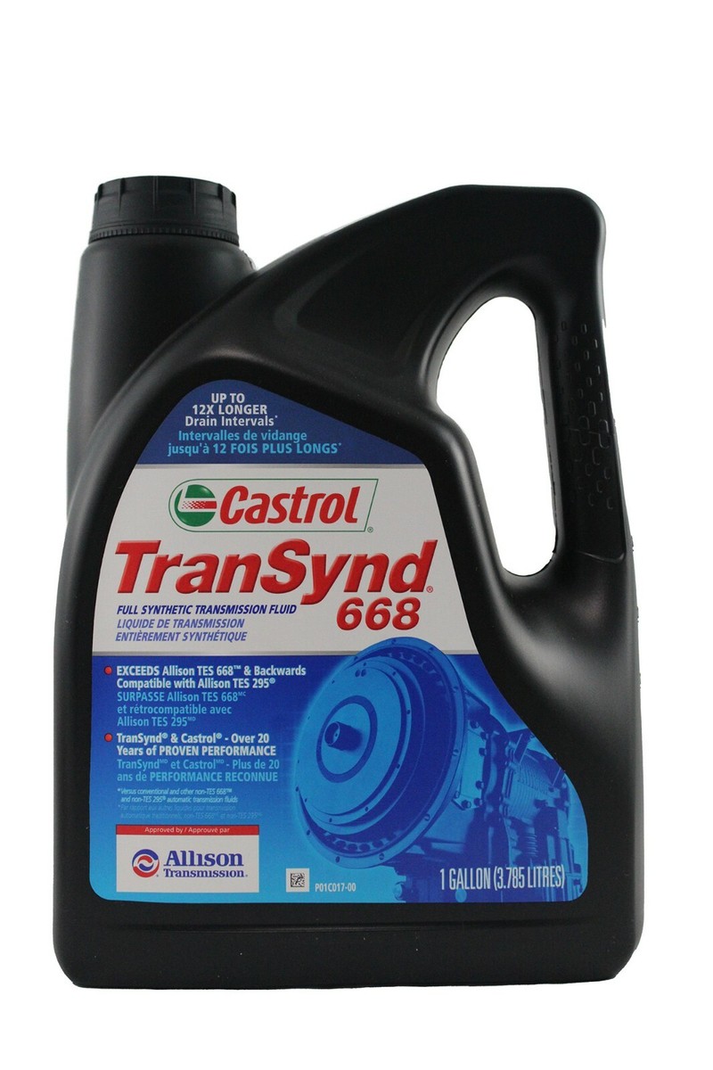 Castrol TranSynd TES 668 Full Synthetic Transmission Fluid - 1