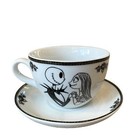 Disney NIGHTMARE BEFORE CHRISTMAS Jack & Sally Teacup & Saucer New