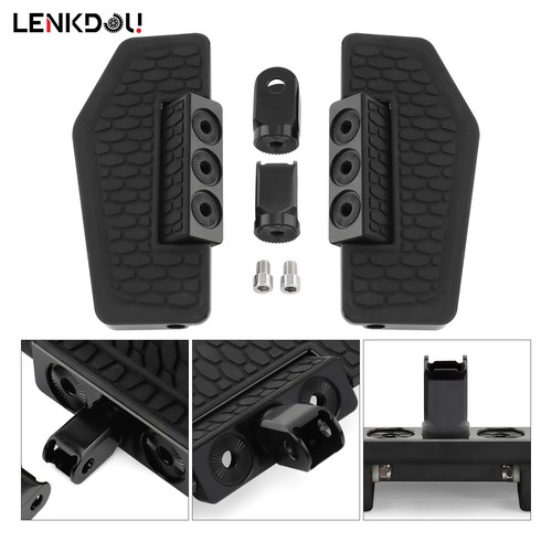 Front Footboard Floorboards Folding For Honda VTX1300 VTX1800 VT750/1100/1300 VF - Picture 6 of 7