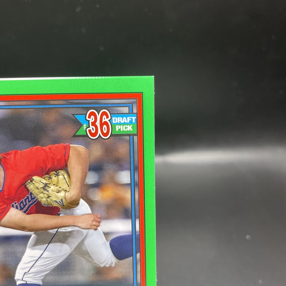 Tanner Burns 2021 Topps Pro Debut Card Green /99 PD-180 - Image 2 of 4