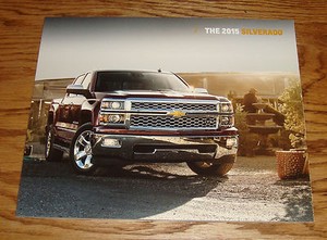 Original 2015 Chevrolet Truck Silverado Sales Brochure 15
