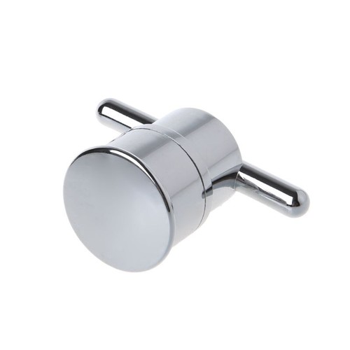 Electroplated Plastic Single Hole Shower Door Knob Handle For Interior Furnitur - Picture 6 of 8