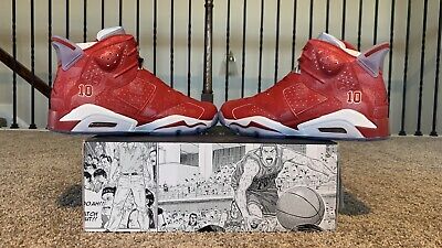 Air Jordan 6 Retro “x Slam Dunk” Size 14 - 717302 600 Deadstock