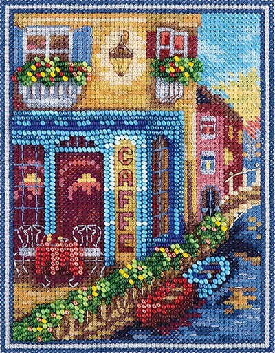 A.Pannaページ Panna Cross Stitch Kit GM-1769 Venetian Cafe | eBay