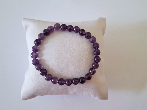 BRACELET EN PIERRE NATURELLE DIAMETRE 6MM LONGUEUR 16CM - Picture 22 of 27