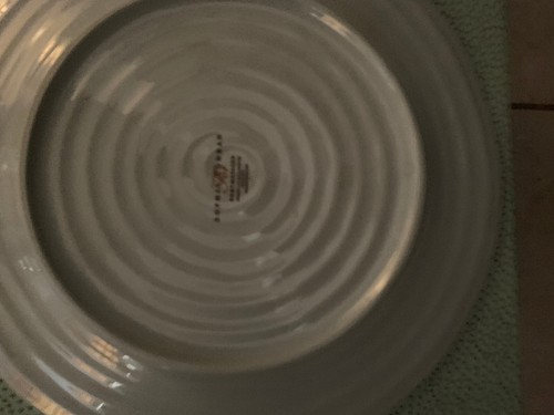 Portmeirion Sophie Conran Celadon Dinner Plate, 11" Diameter - Picture 2 of 2