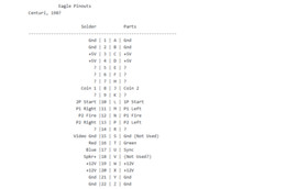 Eagle Arcade  PCB Centuri TESTED WORKING 100% Rare !!