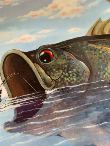 THE ART OF FISHING GONE FISHING GARY PATTERSON DANBURY MINT PLATE PERFECT - Picture 5 of 5