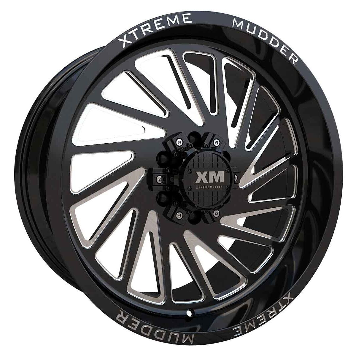 4) FOUR 20'' XTREME MUDDER XM-346 20X10 OFF ROAD WHEEL GLOSS 4) FOUR 20'' XTREME MUDDER XM-346 20X10 OFF ROAD WHEEL GLOSS