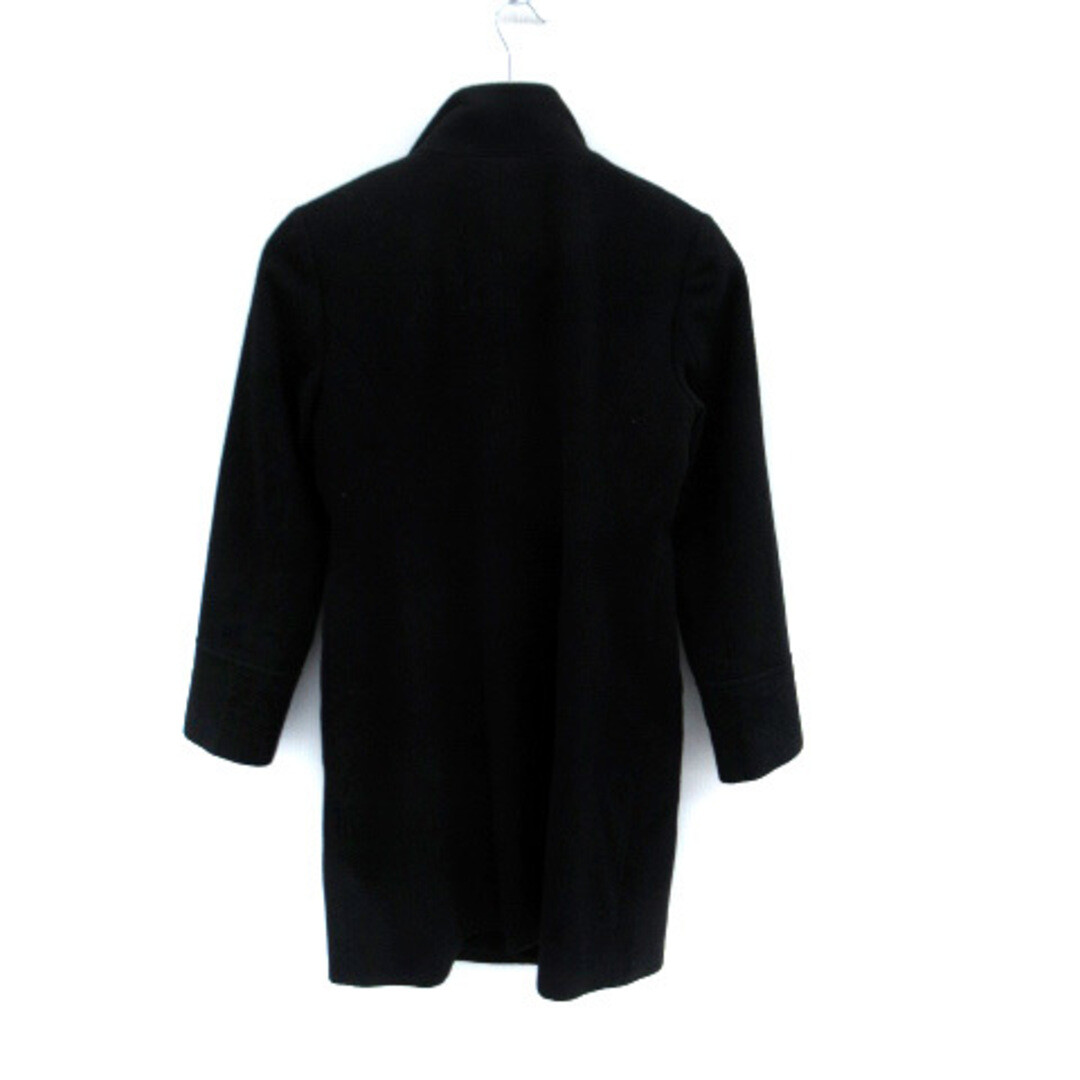 ru coat long length stand collar XS black SM15 Used 