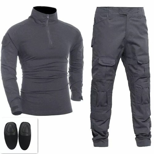 Uniforme de Combate Chaqueta Pantalones Conjunto Táctico Militar Ejército EE. UU. Traje Caza Paintball - Imagen 53 de 252