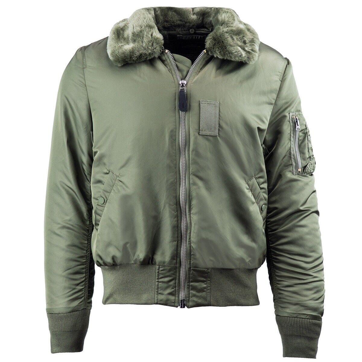 ALPHA INDUSTRIES SLIM FIT B-15 FLIGHT JACKET/BOMBER NYLON ALPHA INDUSTRIES SLIM FIT B-15 FLIGHT JACKET/BOMBER NYLON