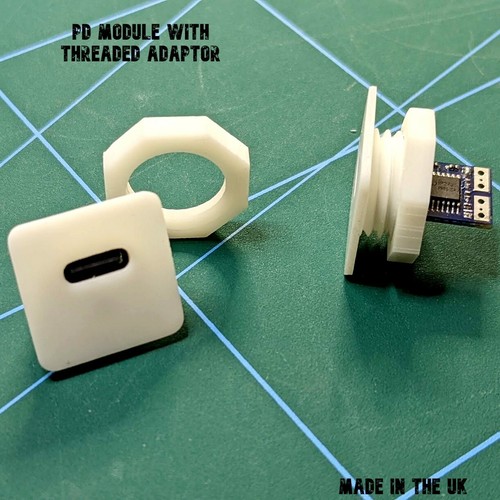 9V 12V 15V 20V CASE POWER SUPPLY PD 2 3 Trigger LED Mount DC Converter ZY12PDN - Bild 1 von 8