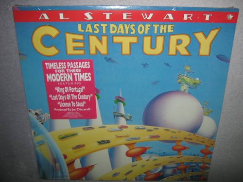 AL STEWART Last Days Of The Century MINTY ORIGINAL SEALED LP Hit 1988 D1-73316 - Picture 5 of 5