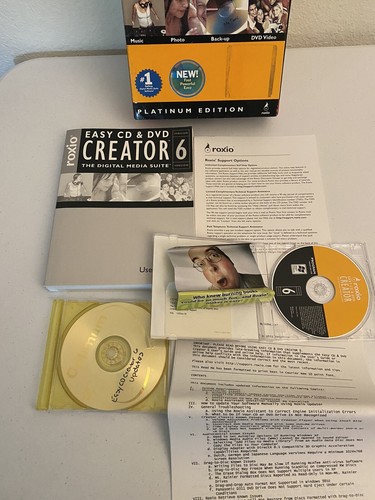 Roxio Easy CD & DVD Creator 6 Platinum Edition - Digital Media Suite Windows - Picture 3 of 4
