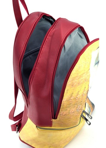 Backpack Famous Paintings Van Gogh Works Fancy Painting Alviero Shoulder Leather Art - Picture 22 of 23