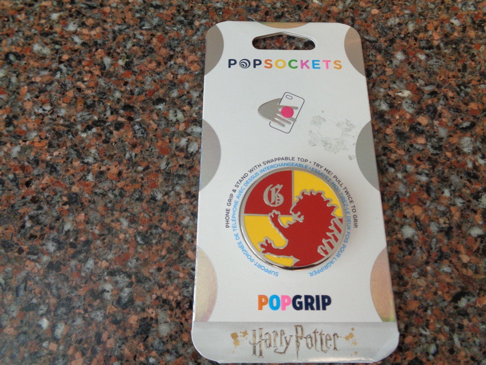 Harry Potter Gryffindor Crest Popsocket PopGrip Phone Stand Grip Holder Hogwarts-image