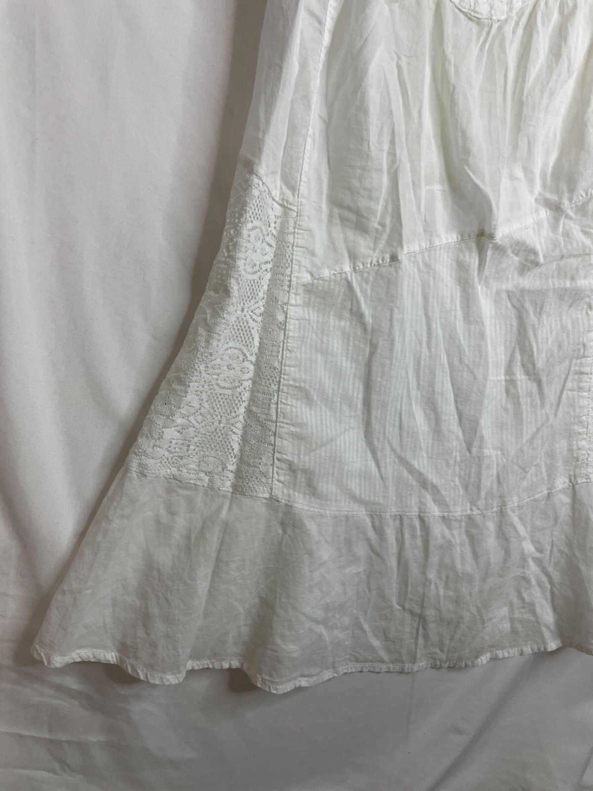 Sacred Thread Lightweight Patchwork Lace Boho Coa… - image 6