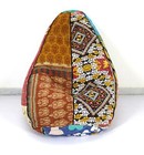 Vintage Kantha Quilt Cotton Bohemian Decorative Home & Living Bean Bag Chairs a