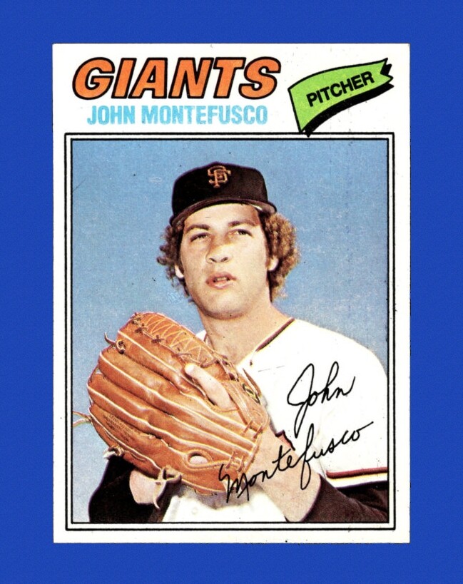 1977 Topps Set-Break #370 John Montefusco NM-MT OR BETTER *GMCARDS*