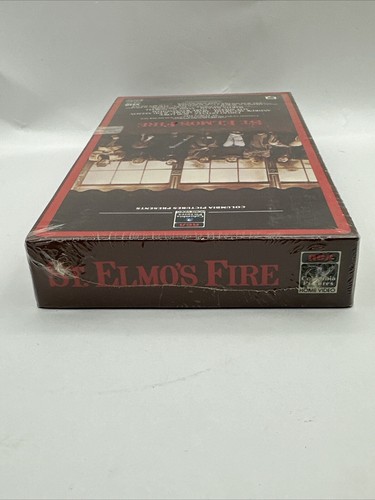 ST ELMOS FIRE VHS 1985 RELEASE with Watermarks RARE Great Condition - Picture 6 of 7