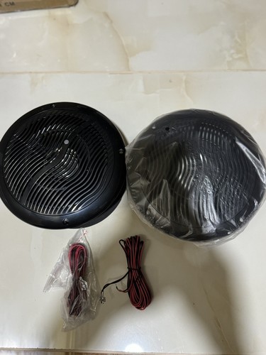 Herdio 6.5 Inch Marine Bluetooth Speakers 2 Way 120W Peak Boat Speakers for Car/ - Foto 2 di 3