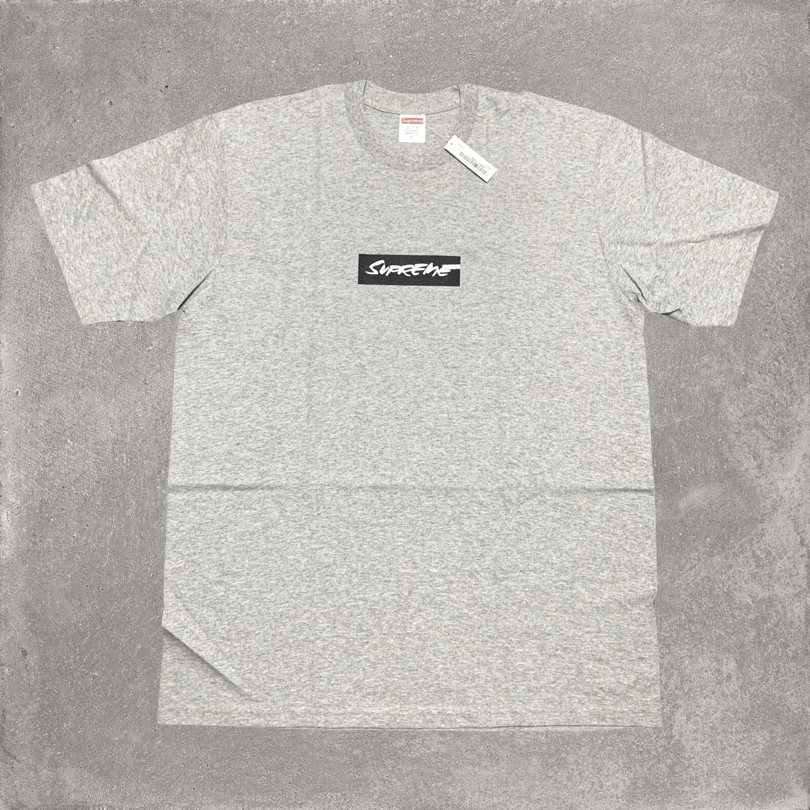 Tee shirt gris Supreme Large Futura Box Logo 2024