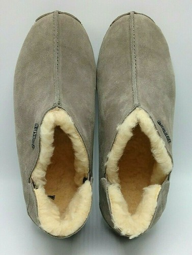 Bearpaw Petra Women's Slippers 2694w Color Stone US 7 Cow Suede Upper Logo - Picture 7 of 9